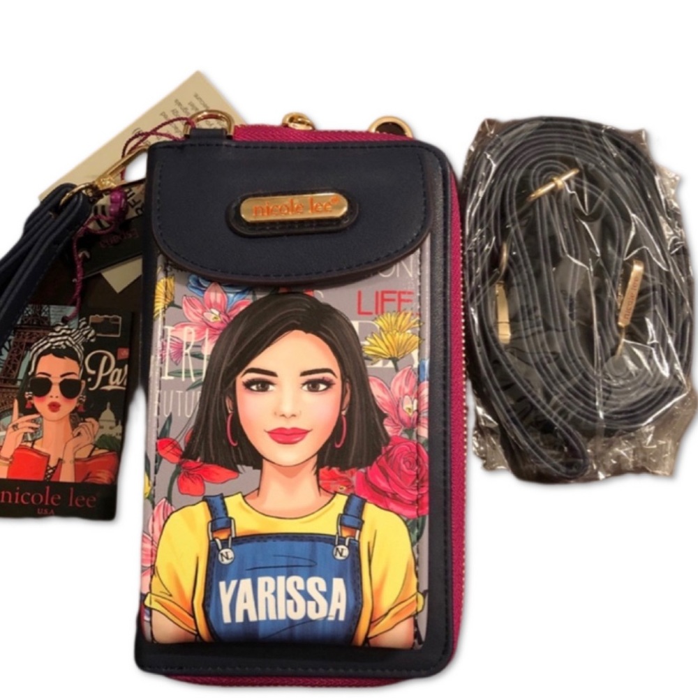 New Nicole lee cross body wallet yo soy yarissa